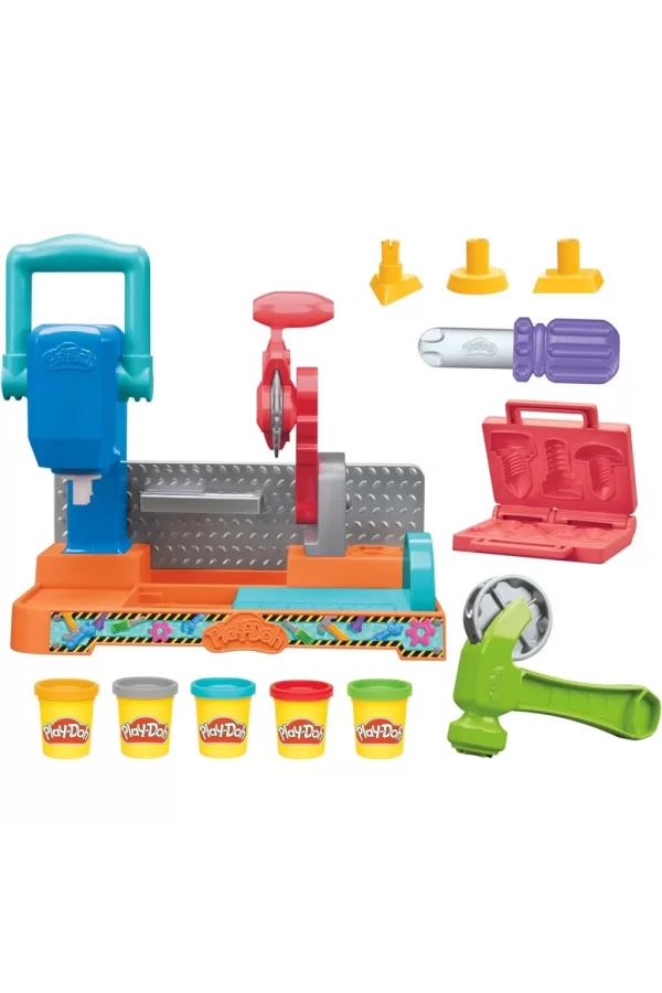 Nessiworld  Play-Doh Stamp n Saw Tool Bench