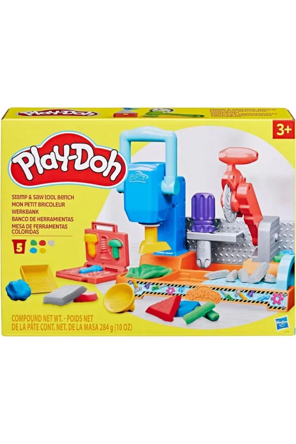 Nessiworld  Play-Doh Stamp n Saw Tool Bench