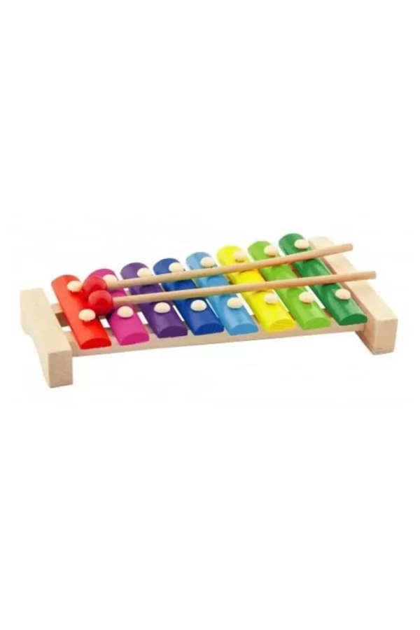 Nessiworld  PlayWood Ahşap 8 Farklı Notalı Ksilofon 405