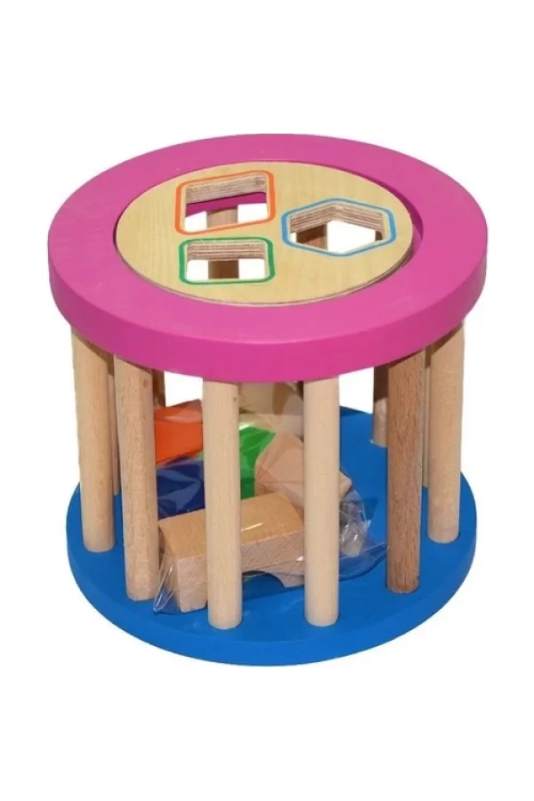 Nessiworld  PlayWood Ahşap Eğitici Silindir Bultak 374