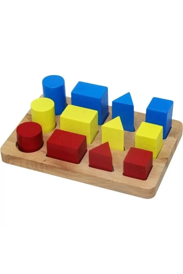Nessiworld  PlayWood Geometrik Büyükten Küçüğe Sıralama 314