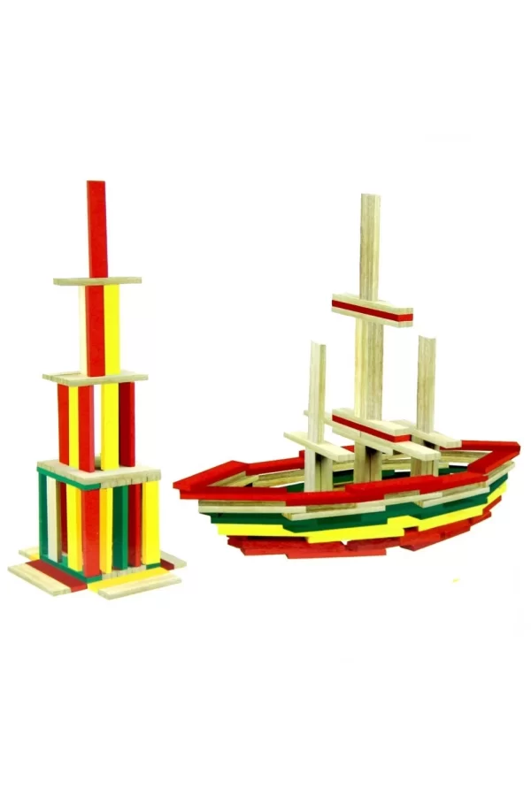 Nessiworld  PlayWood Sihirli Bloklar 100 Parça 358