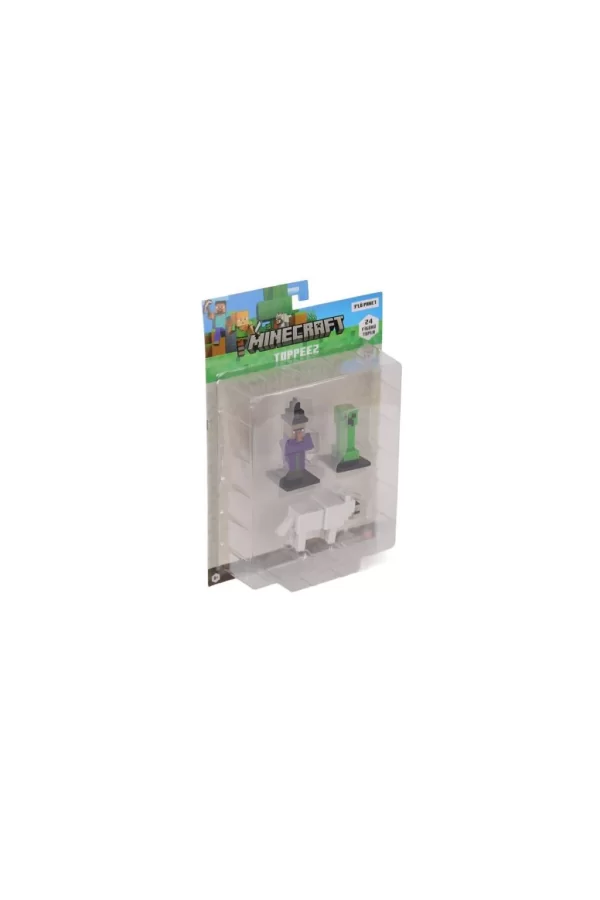 Nessiworld PMI MC2020 Minecraft 3D Figür Toppeez 3lü Set