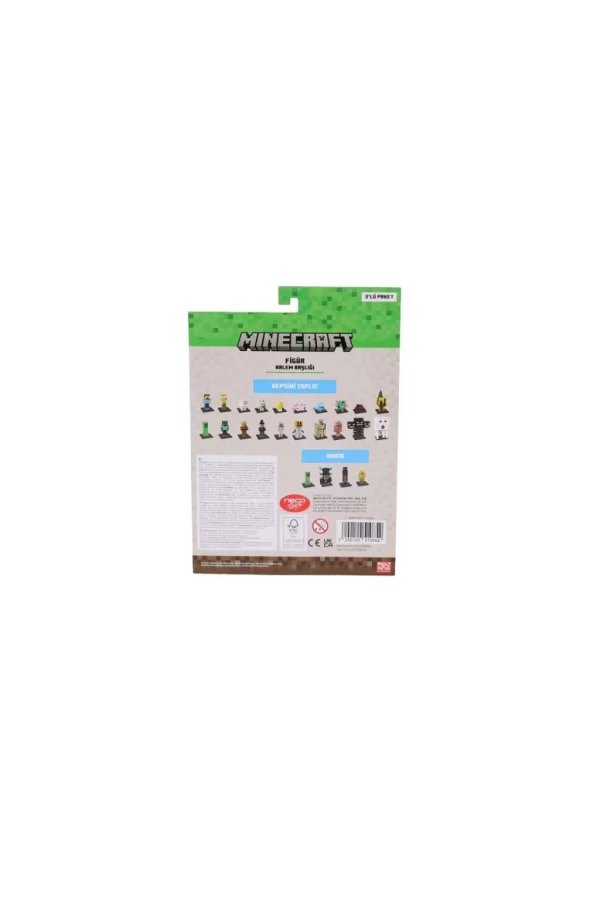 Nessiworld PMI MC2020 Minecraft 3D Figür Toppeez 3lü Set