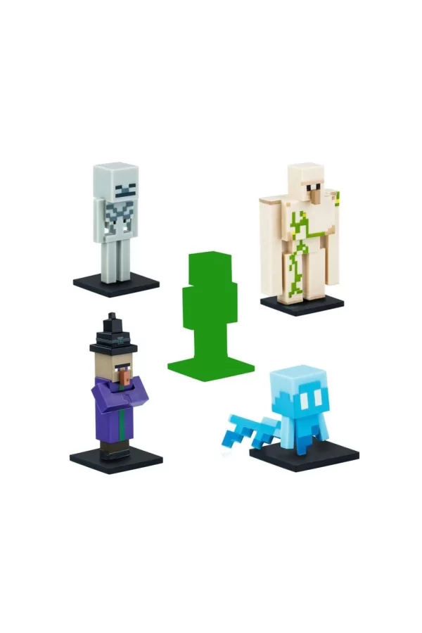 Nessiworld PMI MC2040 Minecraft 3D Figür Toppeez 5li Set