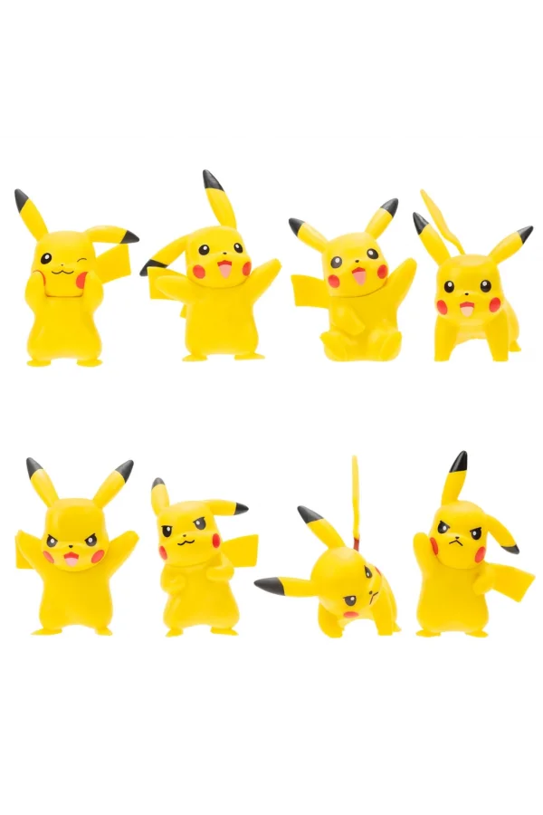 Nessiworld  Pokemon Battle 8li Figür Seti Pikachu