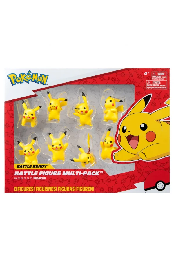 Nessiworld  Pokemon Battle 8li Figür Seti Pikachu