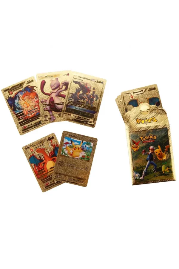 Nessiworld  Pokemon Gold Trading Card 10’lu Paket