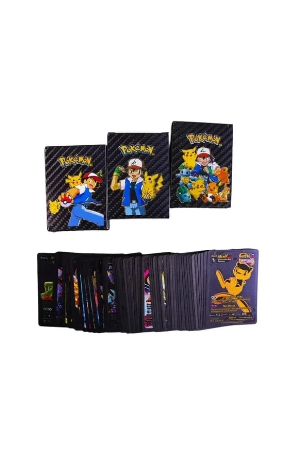 Nessiworld Pokemon Siyah Starter Box Pack Koleksiyon Pokemon Kartları