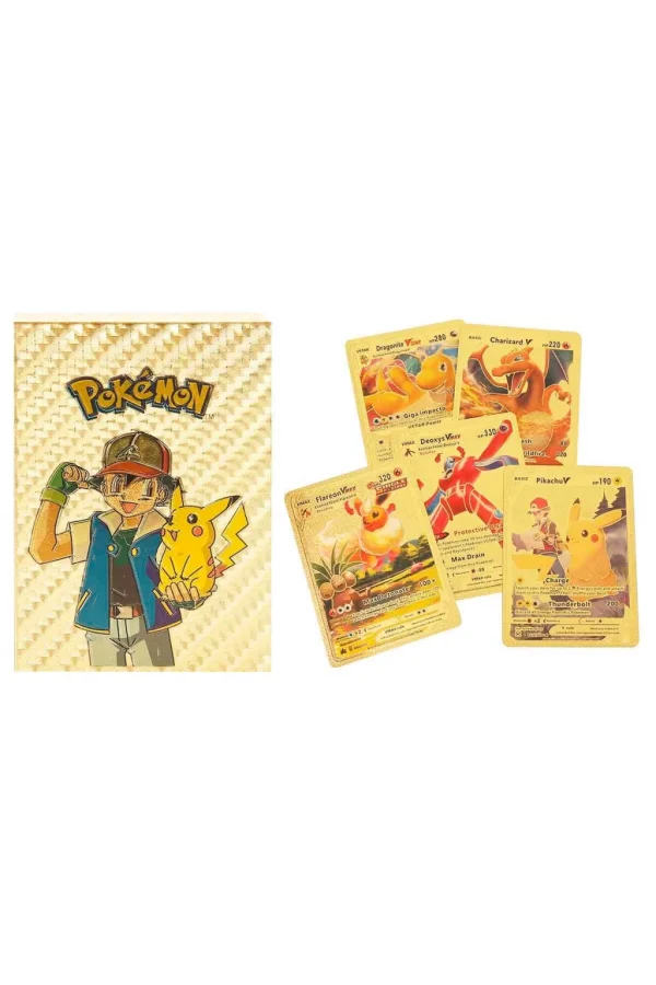 Nessiworld  Pokemon Starter Kartları Gold 55li Paket