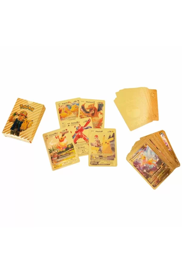 Nessiworld  Pokemon Starter Kartları Gold 55li Paket