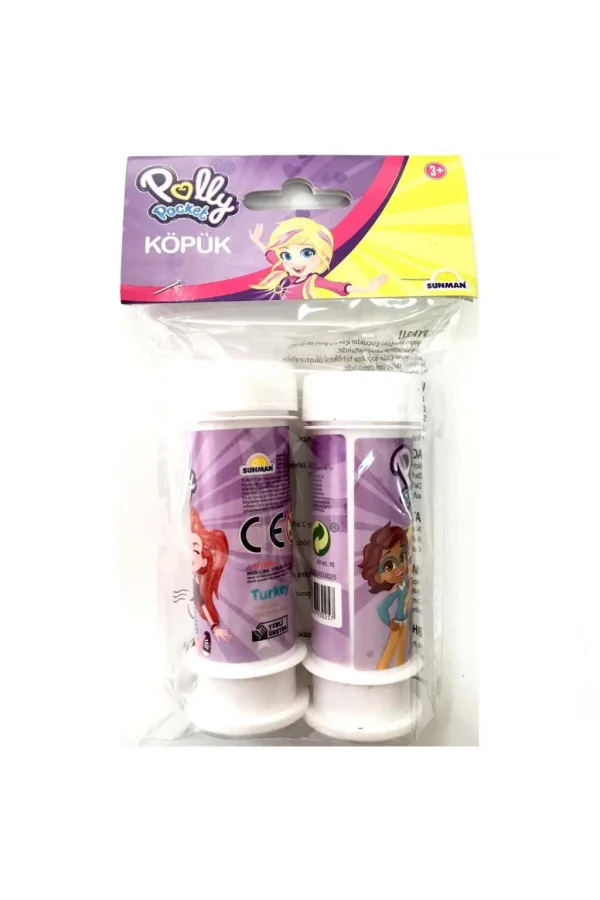 Nessiworld  ​​​​​​​Polly Pocket Temalı 2li Köpük Baloncuk