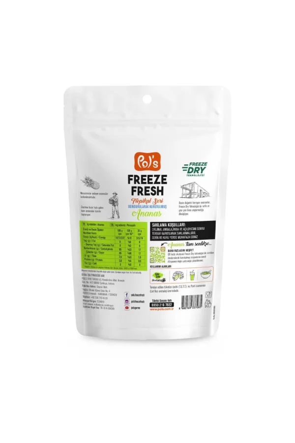 Nessiworld  Pol’s Freeze Fresh Ananas 20 g