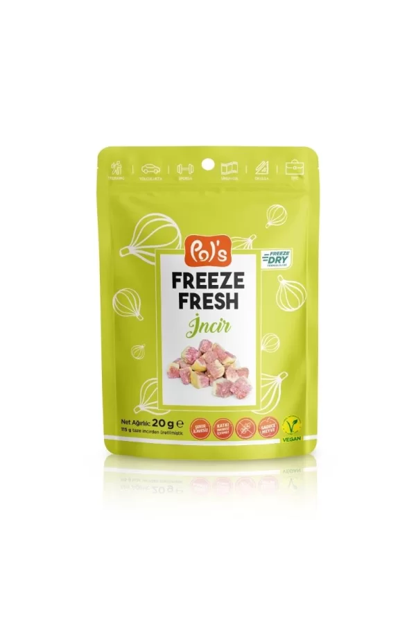 Nessiworld  Pol’s Freeze Fresh Dondurularak Kurutulmuş İncir 20 g