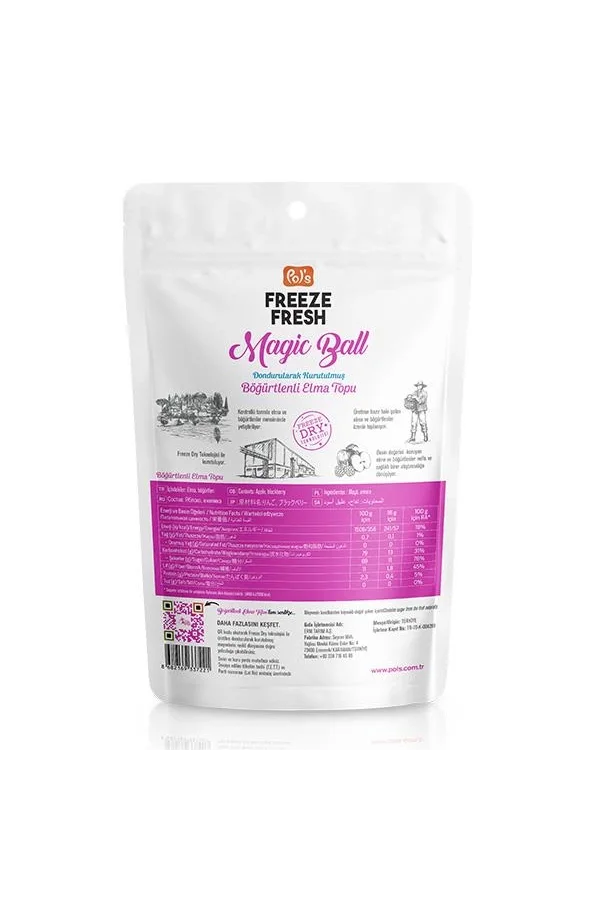 Nessiworld  Pol’s Freeze Fresh Magic Ball Böğürtlenli Elma Topları 16 gr