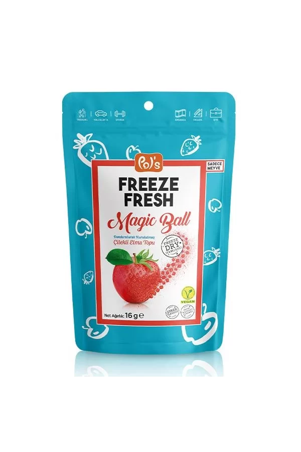 Nessiworld  Pol’s Freeze Fresh Magic Ball Çilekli Elma Topu 16 gr