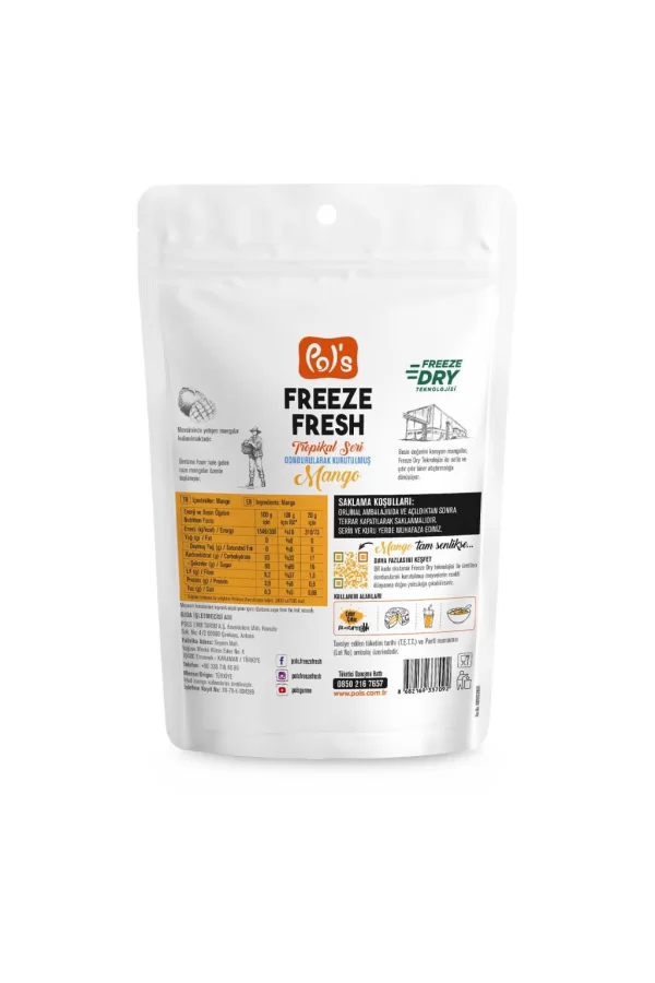 Nessiworld  Pol’s Freeze Fresh Mango 20 g