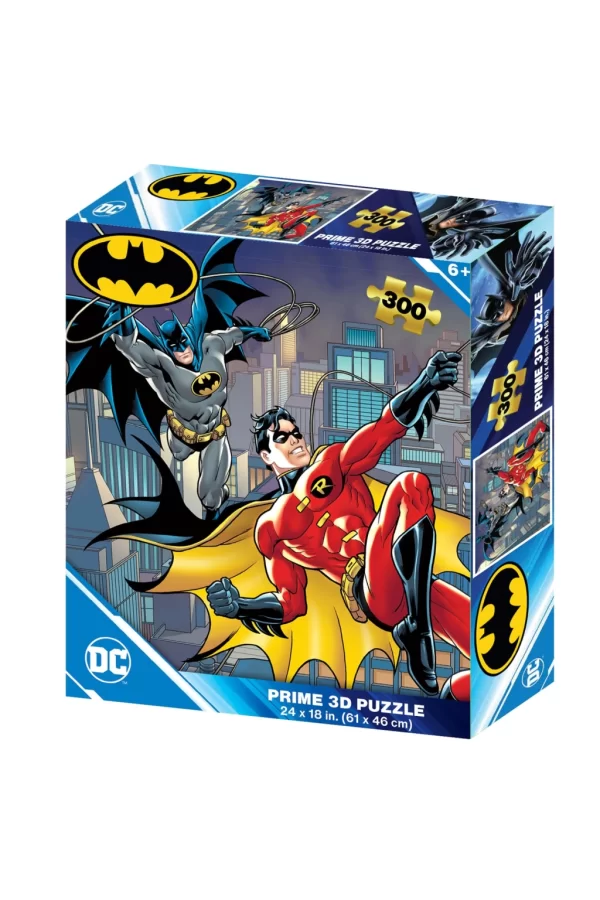 Nessiworld  Prime 3D - Batman ve Robin 300 Parça Yetişkin Puzzle 32710