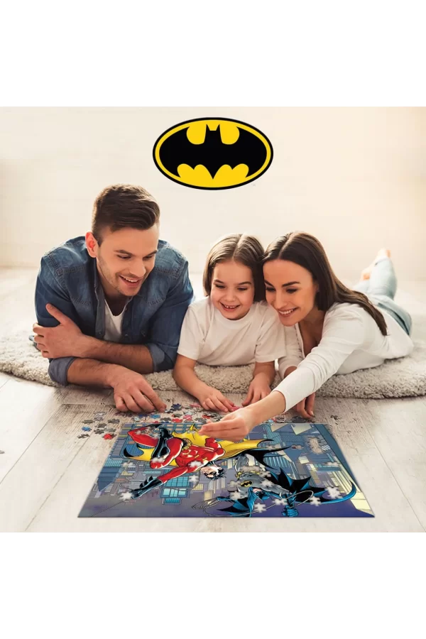Nessiworld  Prime 3D - Batman ve Robin 300 Parça Yetişkin Puzzle 32710