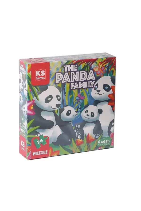 Nessiworld  PRS 32706 The Panda Family Pre School Puzzle -KS Puzzle