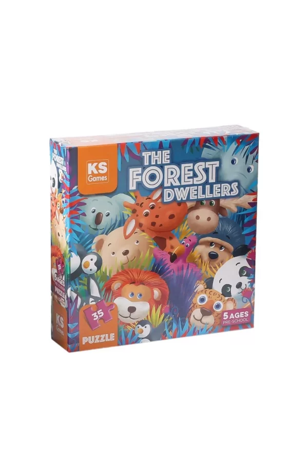 Nessiworld  PRS 32713 The Forest Dwellers 35 Parça Puzzle -KS Puzzle