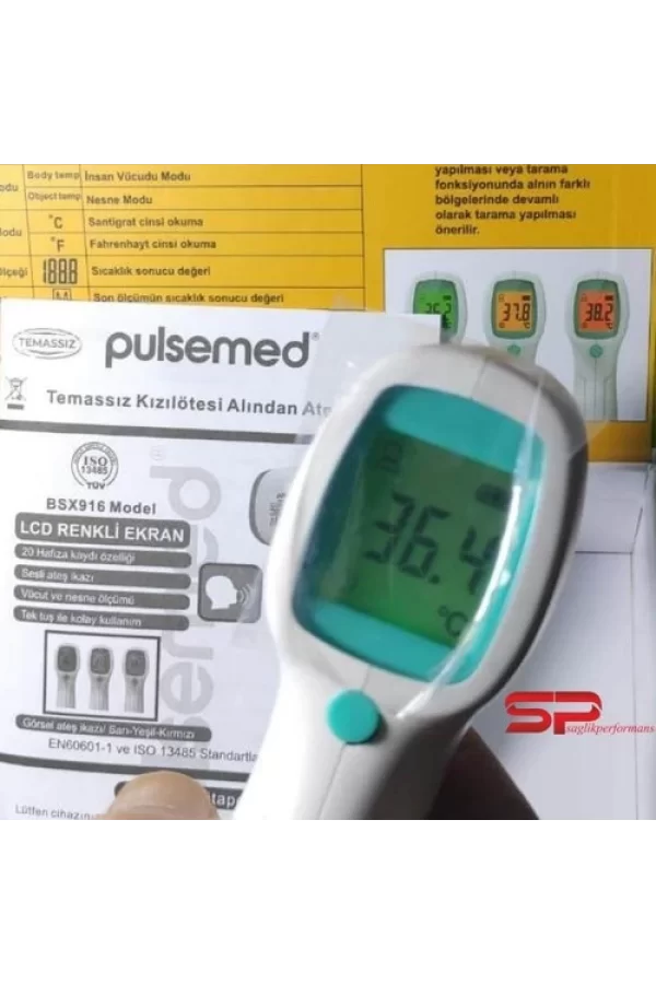 Nessiworld  Pulsemed Temassız Ateş Ölçer