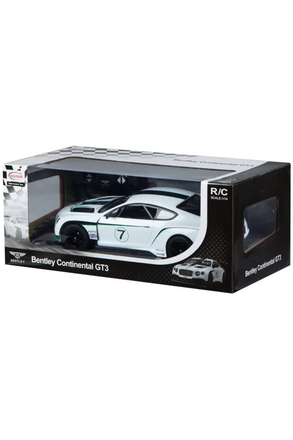 Nessiworld  Rastar 1:14 Bentley Continental GT3 Uzaktan Kumandalı Araba