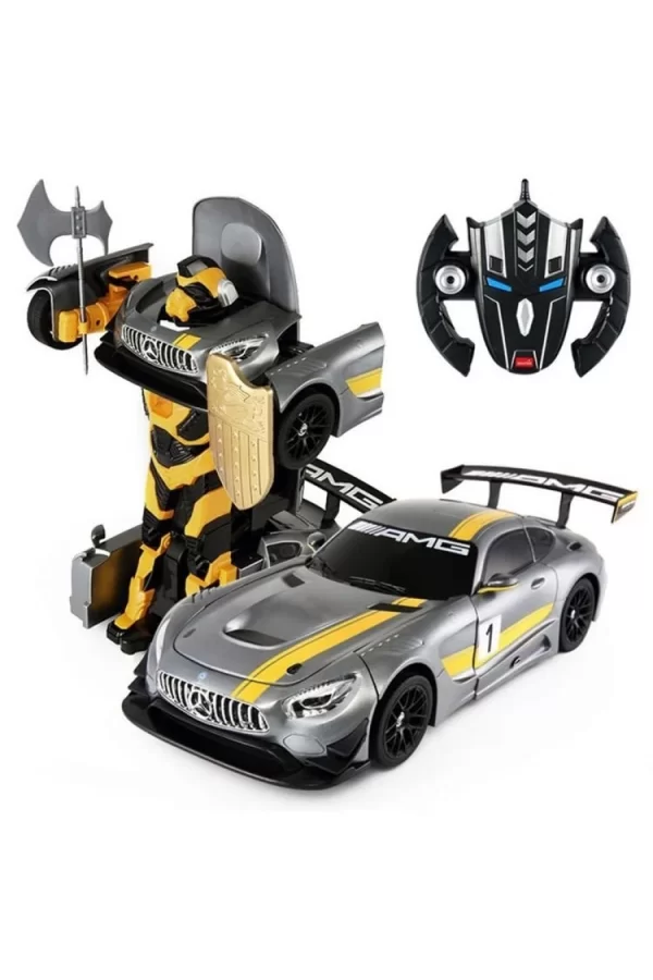 Nessiworld  Rastar Robota Dönüşen Kumandalı Mersedes AMG GT3