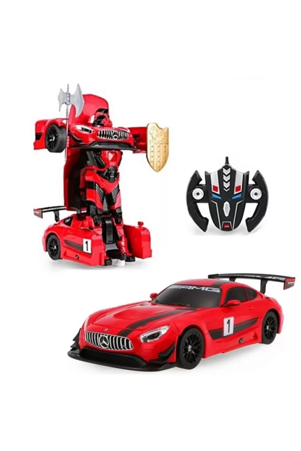 Nessiworld  Rastar Robota Dönüşen Kumandalı Mersedes AMG GT3