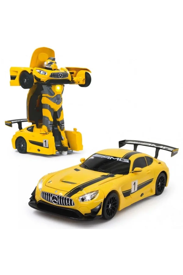 Nessiworld  Rastar Robota Dönüşen Kumandalı Mersedes AMG GT3