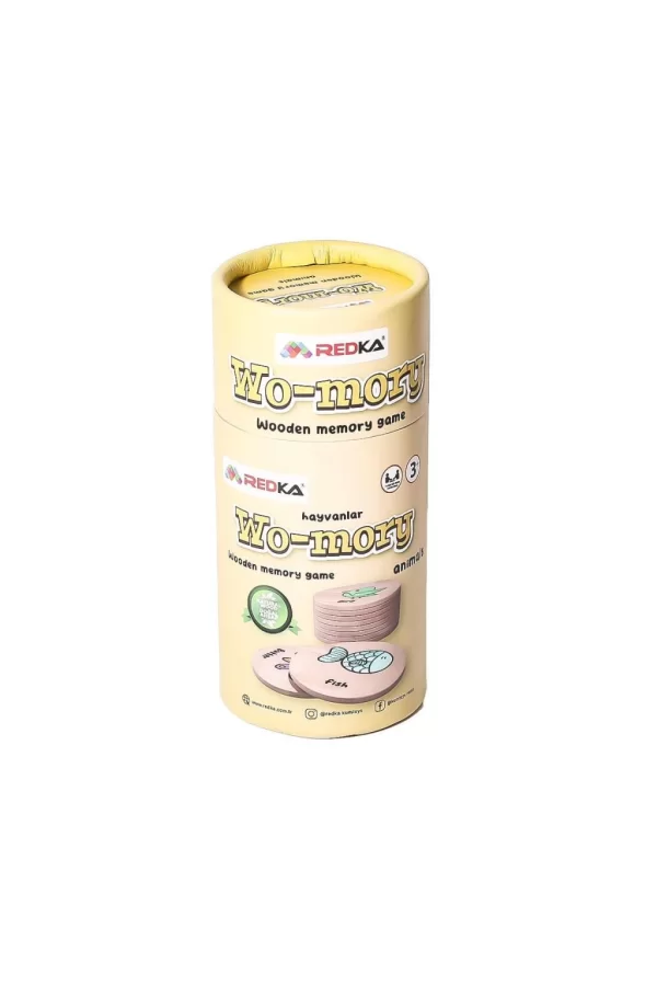 Nessiworld  RD5644 Redka Wo-mory Ahşap Hafıza Oyunu