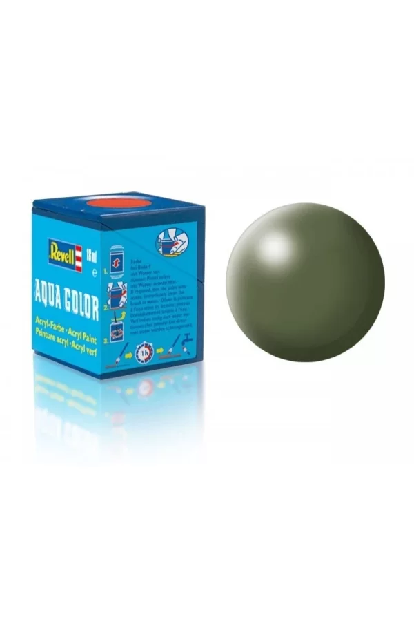 Nessiworld  Revell 361 - Aqua Color Olive Green - Silk Boya - 18 ml