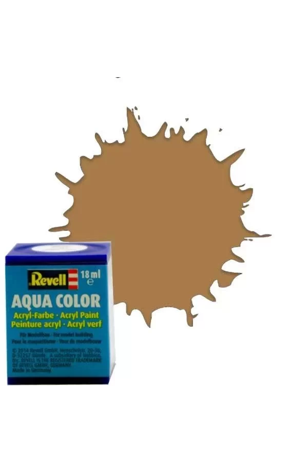 Nessiworld  Revell 86 - Aqua Color Olive Brown - Mat Boya- 18 ml