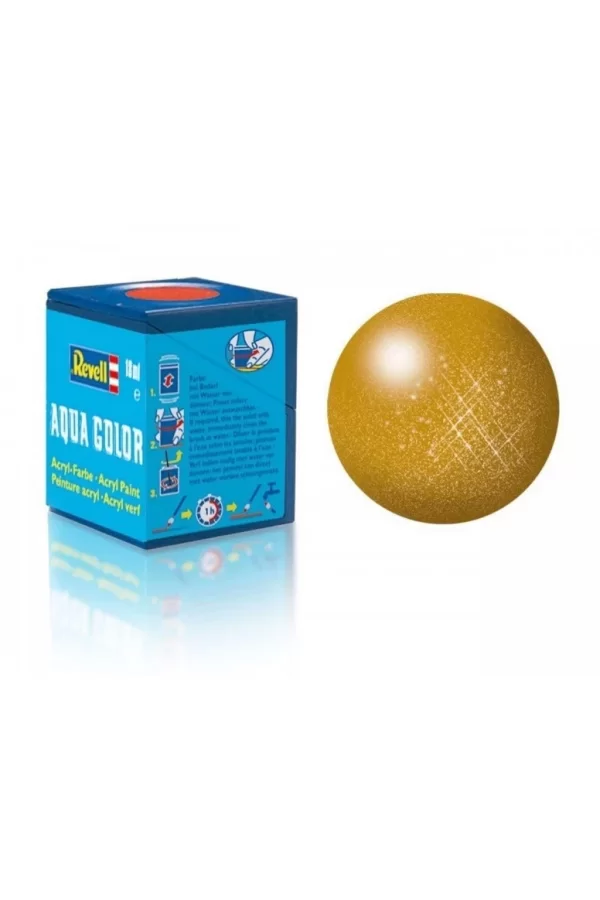 Nessiworld  Revell 92 - Aqua Color Brass - Metallic Boya - 18 ml