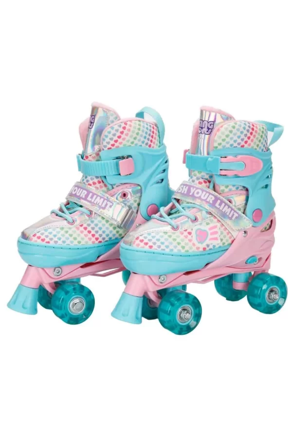 Nessiworld Rising Sports Işıklı 4 Teker Ayarlanabilir Paten 34-37