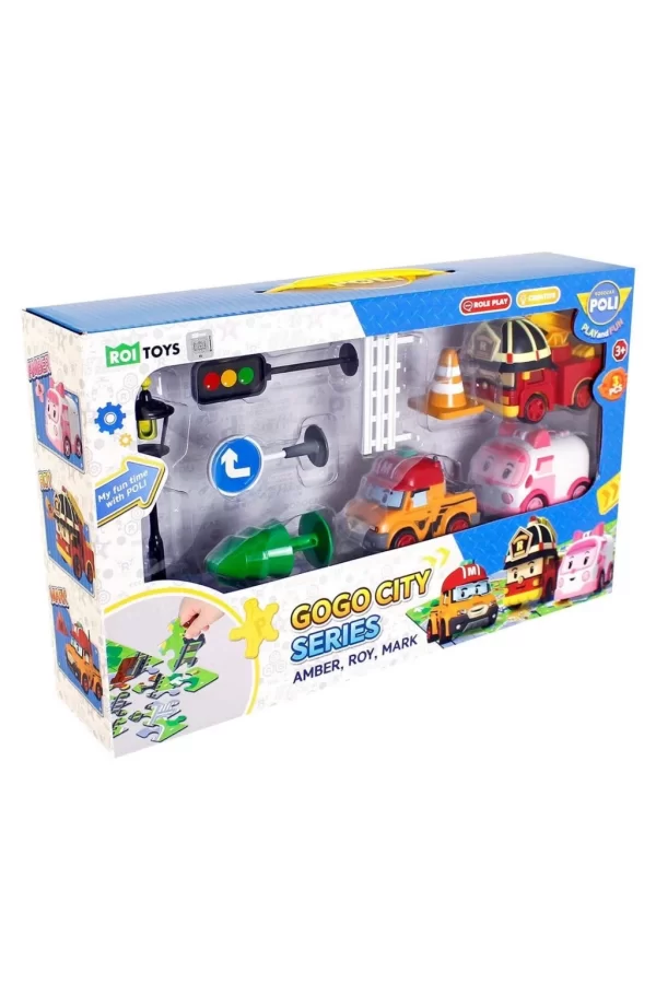 Nessiworld  Robocar Poli Gogo City Series Oyun Seti
