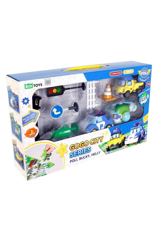 Nessiworld  Robocar Poli Gogo City Series Oyun Seti