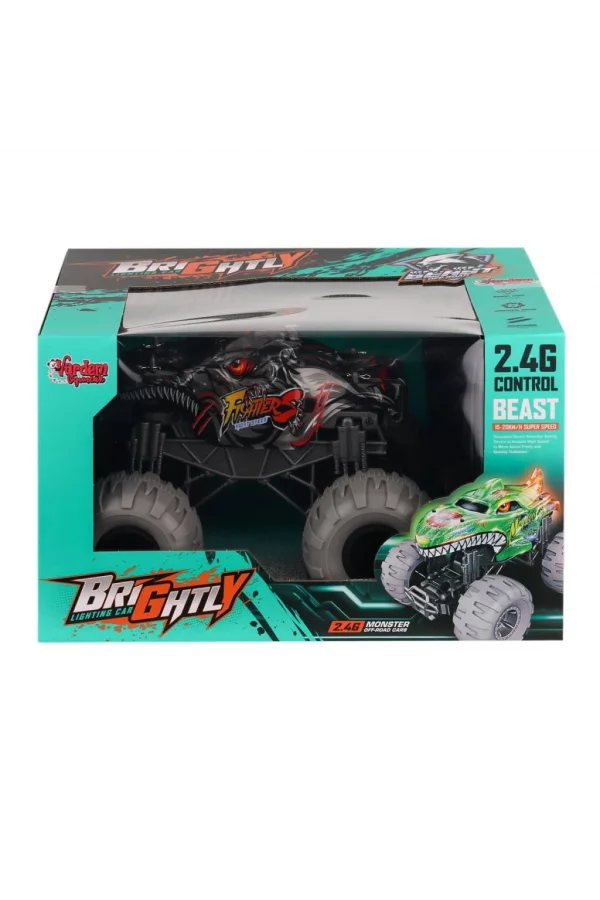Nessiworld  RQ-3045-46-47 Kumandalı Şarjlı Işıklı Off Road Canavar Araba -Vardem