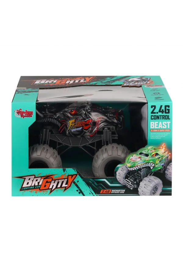 Nessiworld  RQ-3045-46-47 Kumandalı Şarjlı Işıklı Off Road Canavar Araba -Vardem