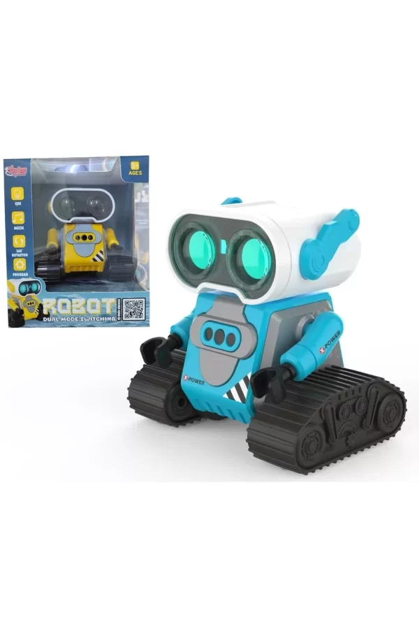 Nessiworld S-023 4568 MAVİ-SARI UK FF ŞARJLI 2 4G ROBOT ARABA