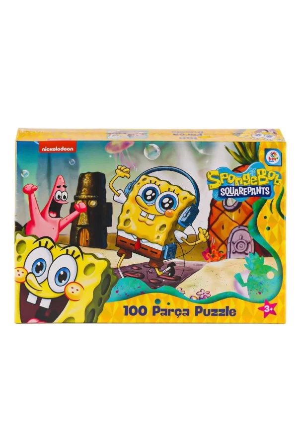 Nessiworld  SB0049 Spongebob 100 Parça Puzzle -Laçokids