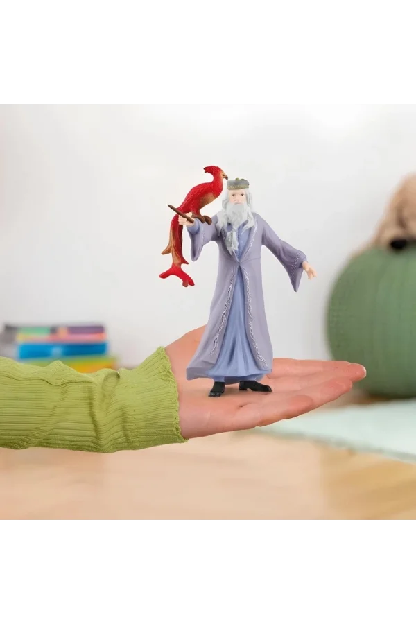 Nessiworld  Schleich Albus Dumbledore Fawkes 42637