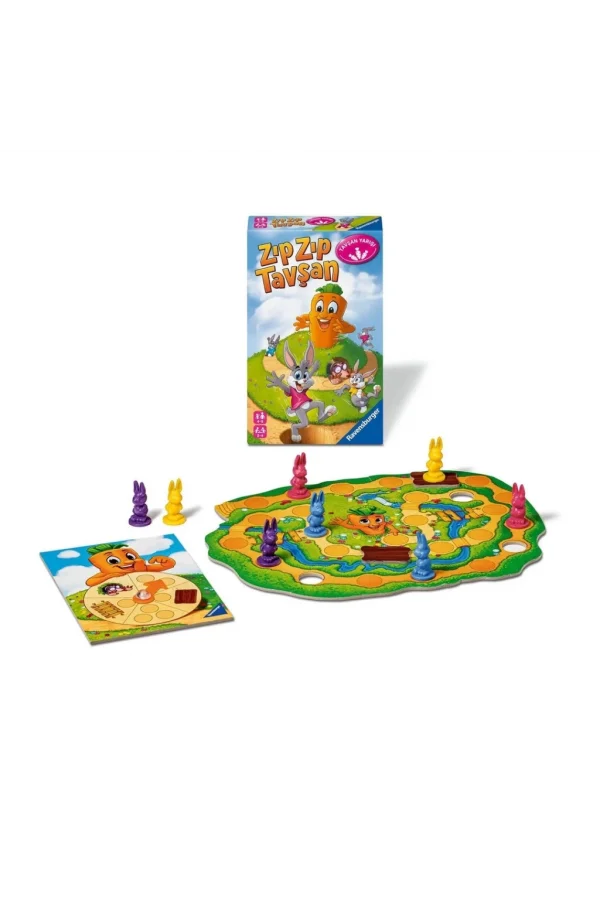 Nessiworld Seyahat Boy Zıp Zıp Tavşan Kutu Oyunu