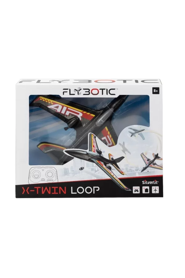 Nessiworld  SIL 85742 X-Twin Loop Kumandalı Uçak -Necotoys