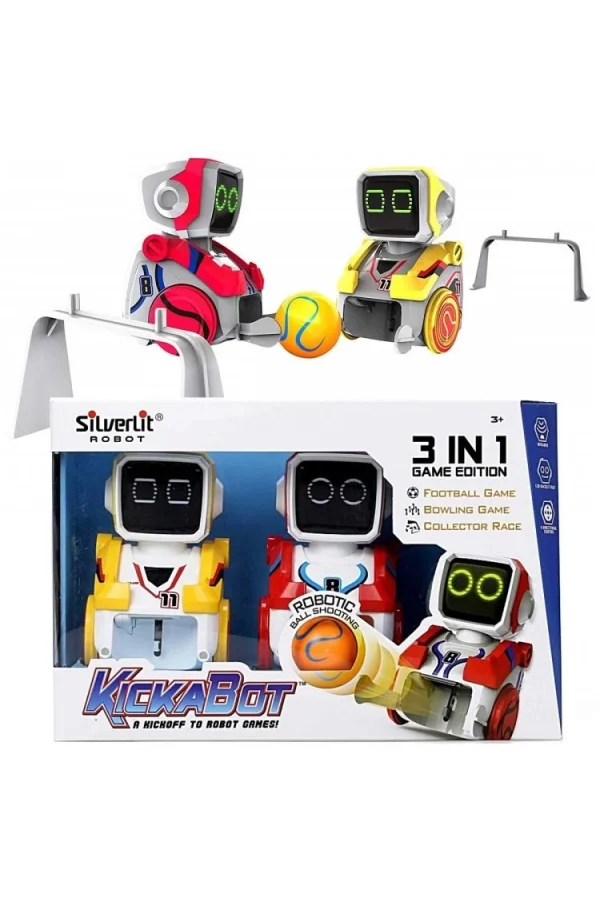 Nessiworld  Silverlit Kickabot İkili Robot Seti