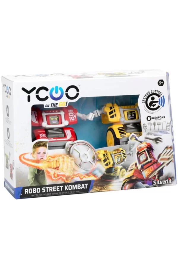Nessiworld Silverlit Ycoo Robo Street Kombat İkili Paket