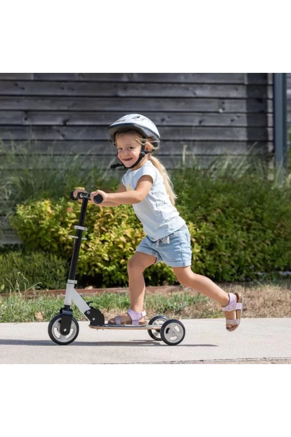 Nessiworld  Smoby Ahşap 3W Katlanabilir Scooter 7600750908