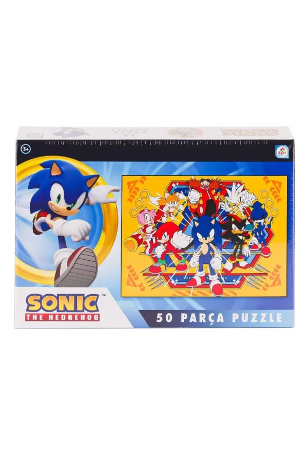 Nessiworld  SO0051 Sonic 50 Parça Puzzle -Laçokids