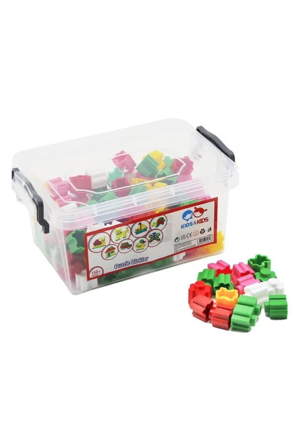 Nessiworld  STR-114 Puzzle Bloklar 150 Parça -Dinamik Oyuncak