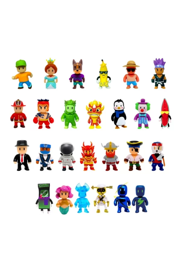 Nessiworld  Stumble Guys Sürpriz Paket Mini Figür S3